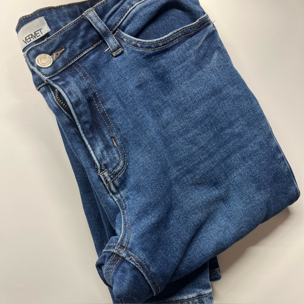 Women’s Amber VERVET Denim - Rise 9 / Inseam 31 Mid Rise Skinny Jeans